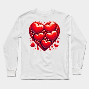 Drippin' Hearts Long Sleeve T-Shirt